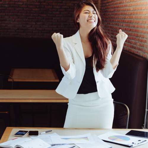 Successful business professional